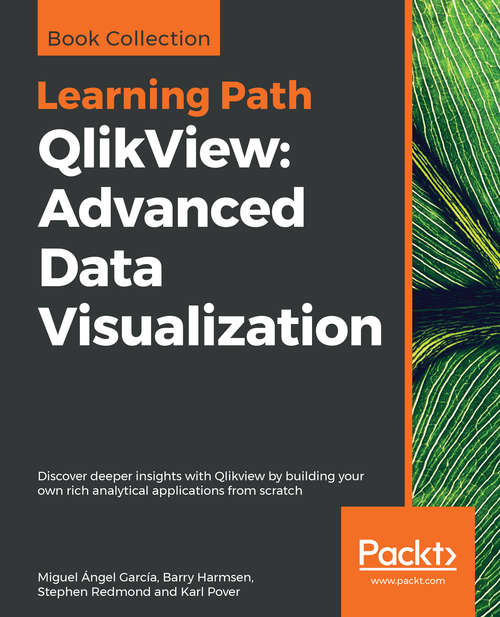 Book cover of Learning Path - QlikView: Advanced Data Visualization