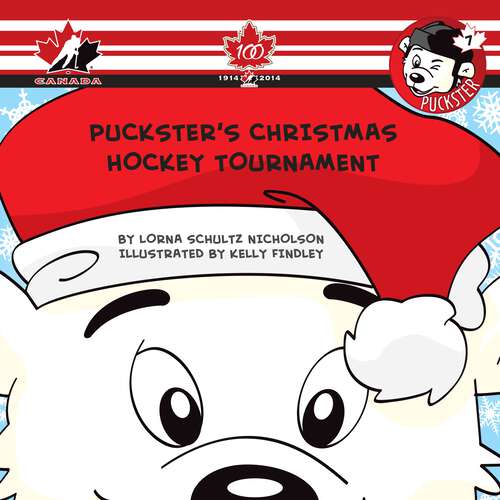 Book cover of Puckster's Christmas Hockey Tournament (Puckster)