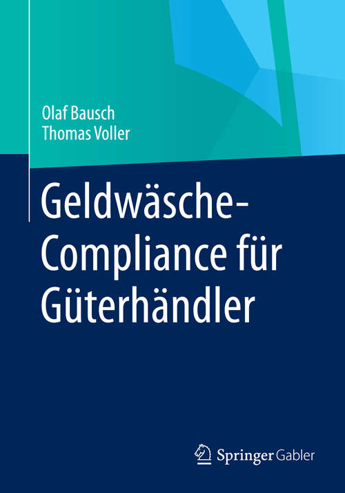 Book cover of Geldwäsche-Compliance für Güterhändler