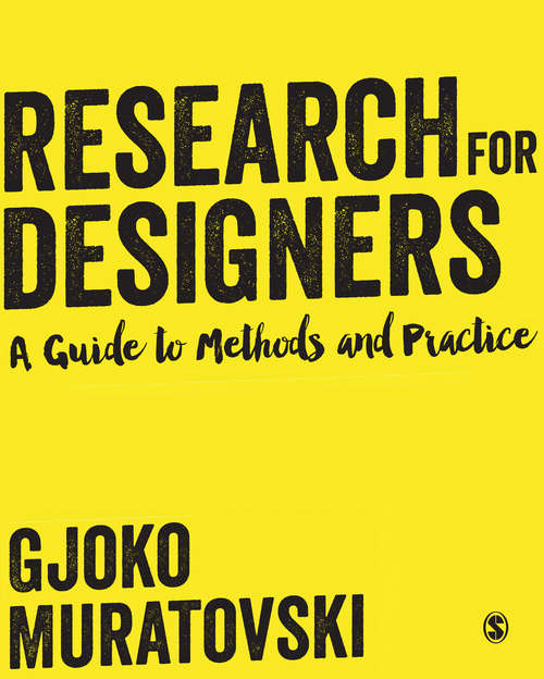 Book cover of Research for Designers: A Guide to Methods and Practice