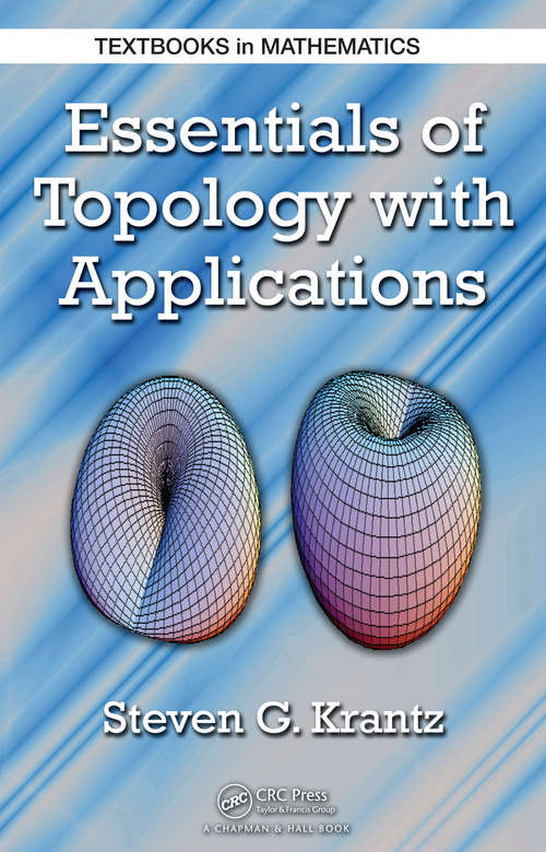 Book cover of Essentials of Topology with Applications (Textbooks in Mathematics)