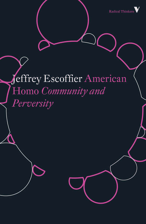 Book cover of American Homo: Community and Perversity