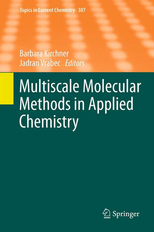 Book cover of Multiscale Molecular Methods in Applied Chemistry