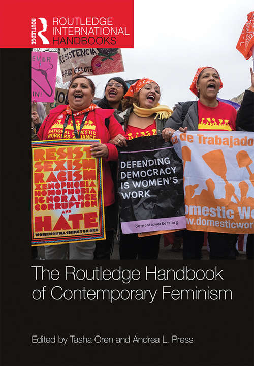 Book cover of The Routledge Handbook of Contemporary Feminism (Routledge International Handbooks)