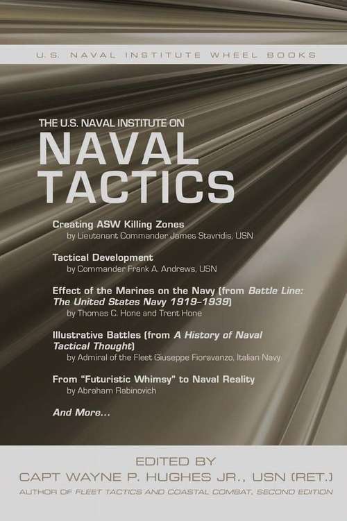 Book cover of The U.S. Naval Institute on Naval Tactics