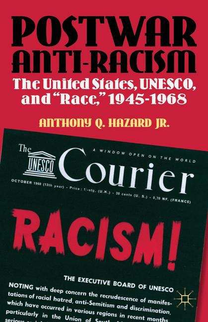 Book cover of Postwar Anti-racism