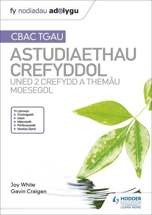Book cover of Fy Nodiadau Adolygu: Cbac Tgau Astudiaethau Crefyddol Uned 1 Cref Them Athr Epub