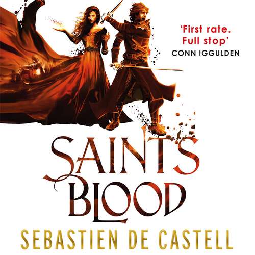Book cover of Saint's Blood: The Greatcoats Book 3 (The Greatcoats #3)