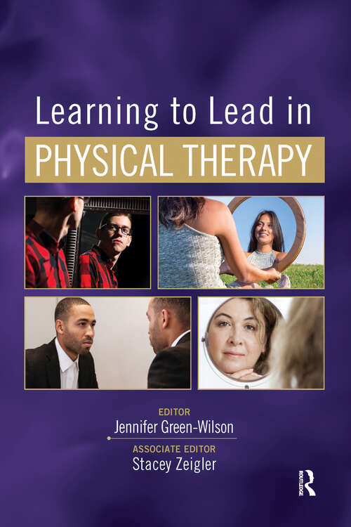Book cover of Learning to Lead in Physical Therapy