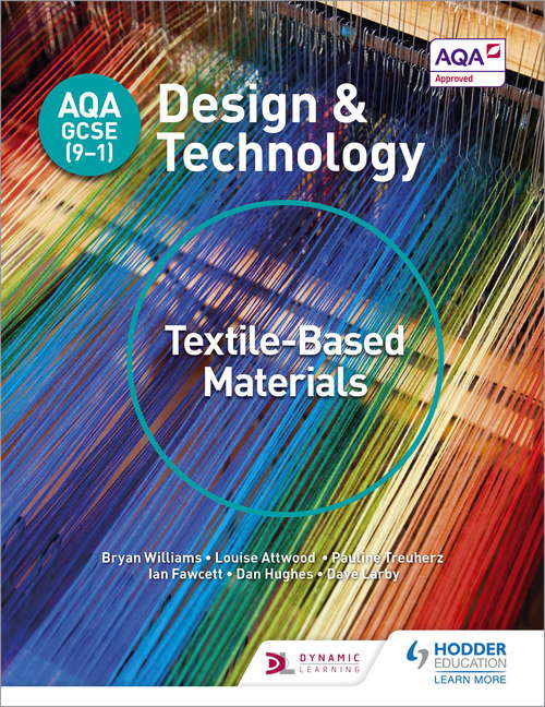 Book cover of AQA GCSE (9-1) Design and Technology: Textile-Based Materials