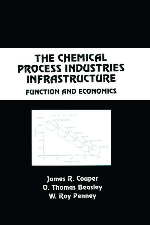 Book cover of The Chemical Process Industries Infrastructure: Function and Economics (1) (Chemical Industries)