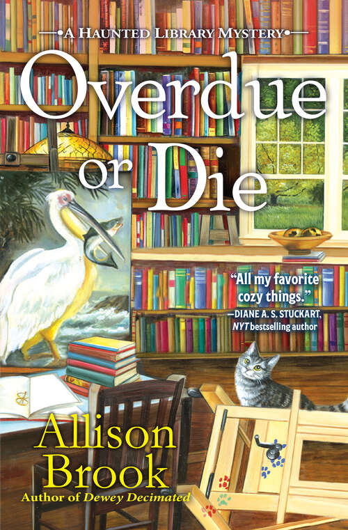 Book cover of Overdue or Die (A Haunted Library Mystery #7)