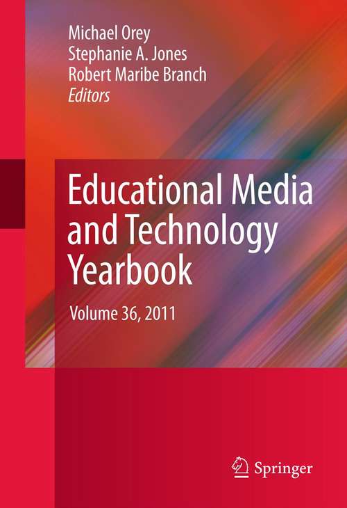 Book cover of Educational Media and Technology Yearbook, Volume 36