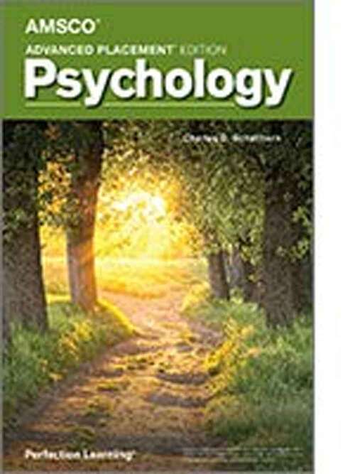 Book cover of Psychology, AMSCO®, Advanced Placement® Edition