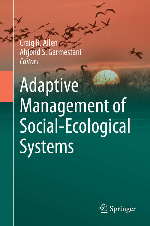 Book cover of Adaptive Management of Social-Ecological Systems