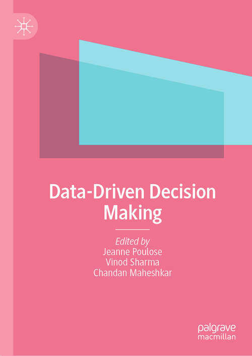 Book cover of Data-Driven Decision Making (2024)