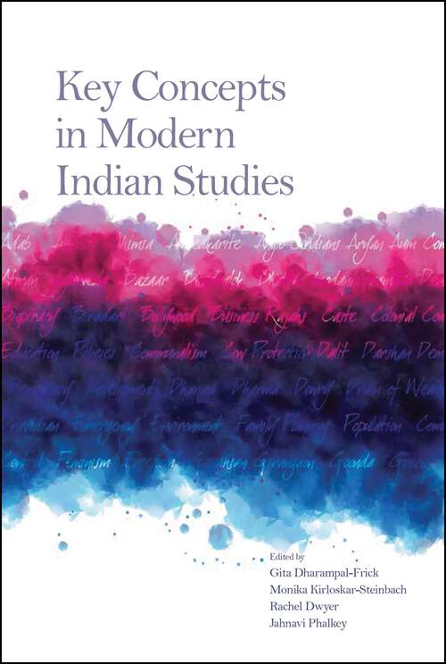 Book cover of Key Concepts in Modern Indian Studies