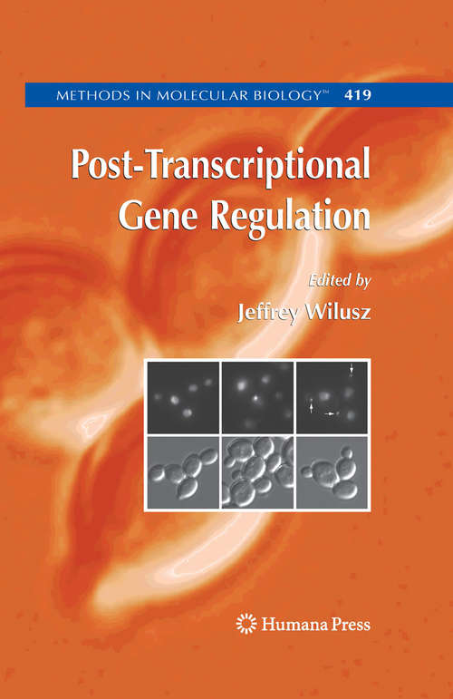 Book cover of Post-Transcriptional Gene Regulation