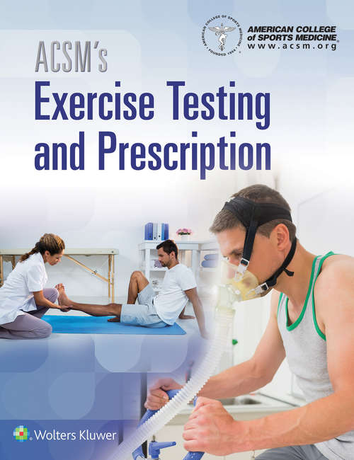 Book cover of ACSM's Exercise Testing and Prescription (8)
