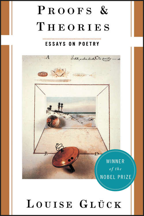 Book cover of Proofs & Theories: Essays on Poetry