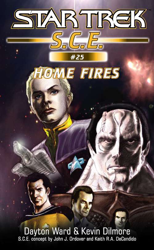 Book cover of Star Trek: Home Fires (Star Trek: Starfleet Corps of Engineers #25)