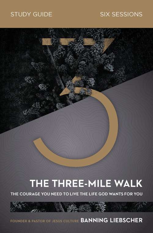 Book cover of The Three-Mile Walk Study Guide: The Courage You Need to Live the Life God Wants for You