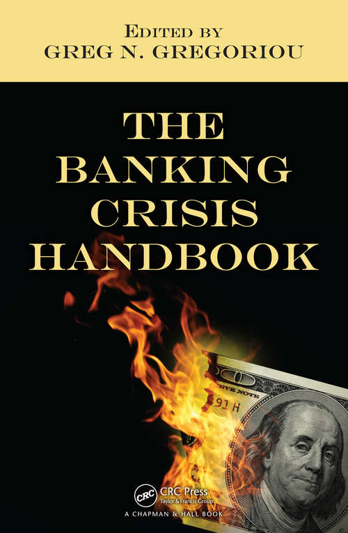 Book cover of The Banking Crisis Handbook (1)