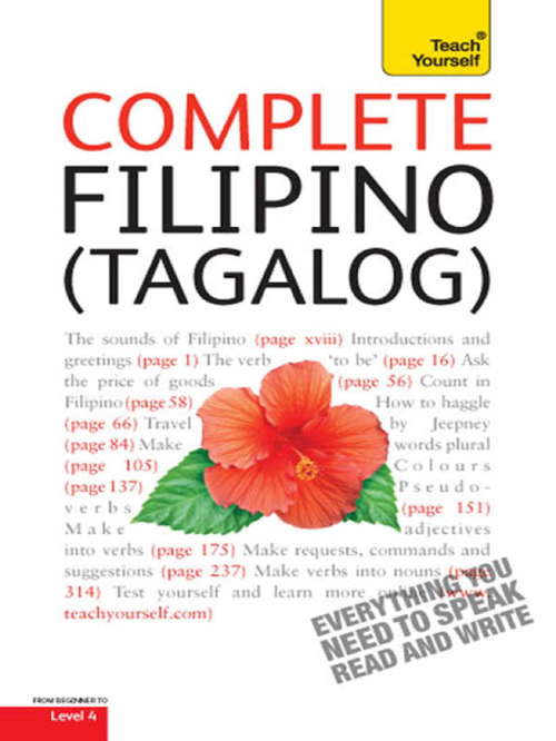 Book cover of Complete Filipino (Tagalog) Beginner to Intermediate Book and Audio Course: Learn to Read, Write, Speak and Understand a New Language with Teach Yourself