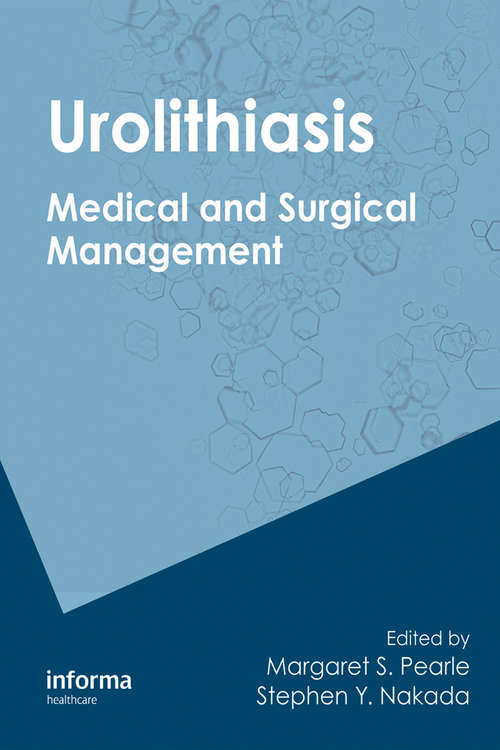 Book cover of Urolithiasis: Medical and Surgical Management of Stone Disease