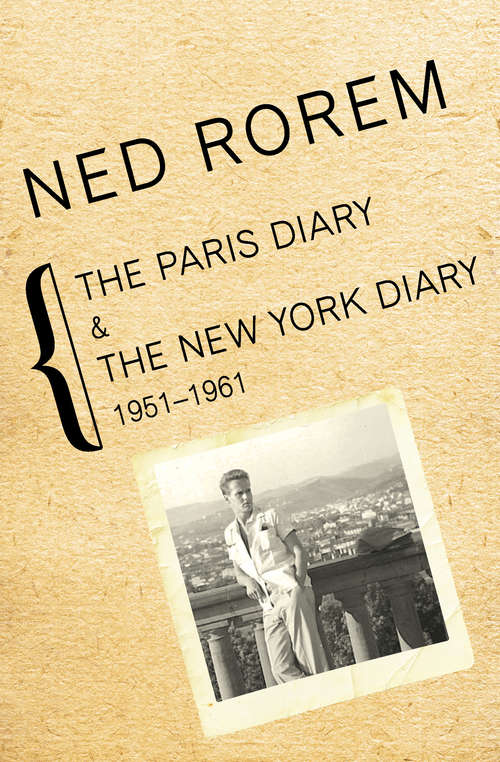 Book cover of The Paris Diary & The New York Diary, 1951–1961: 1951-1961