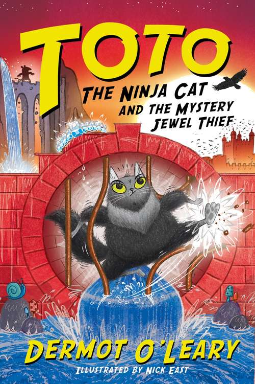 Book cover of Toto the Ninja Cat and the Mystery Jewel Thief: Book 4 (Toto #4)
