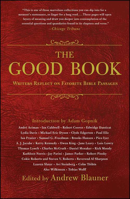 Book cover of The Good Book