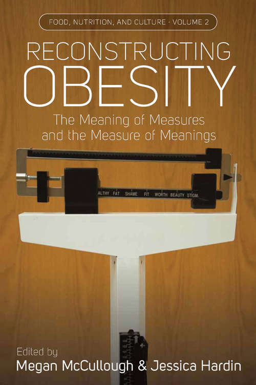 Book cover of Reconstructing Obesity