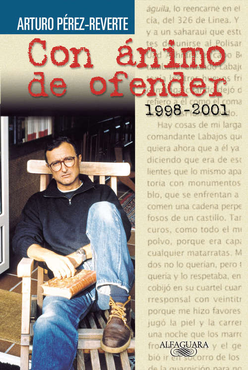 Book cover of Con ánimo de ofender (1998-2001)