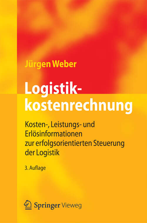 Book cover of Logistikkostenrechnung