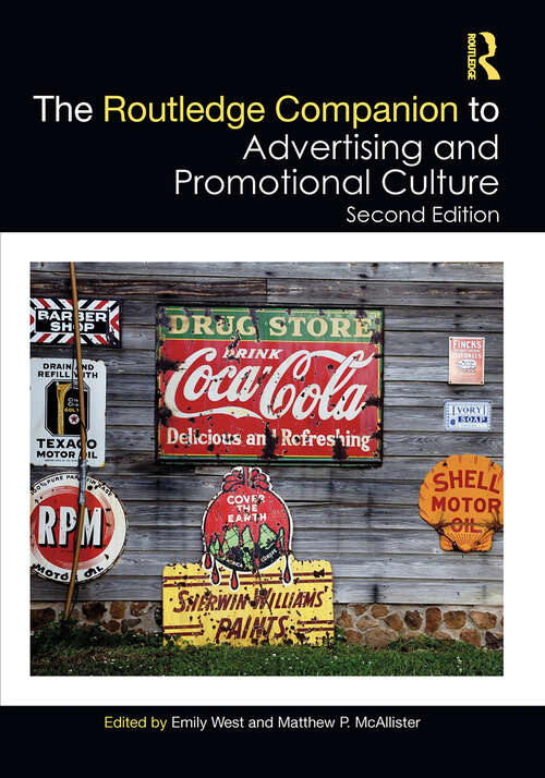 Book cover of The Routledge Companion to Advertising and Promotional Culture (Routledge Media and Cultural Studies Companions)