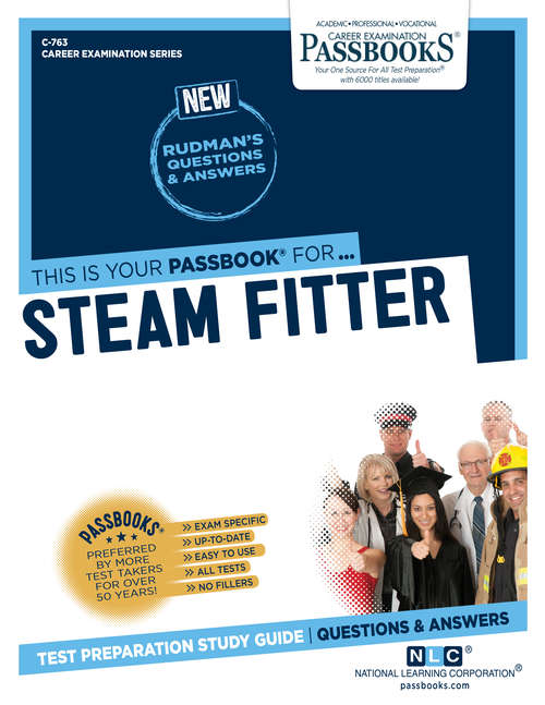 Book cover of Steam Fitter: Passbooks Study Guide (Career Examination Series: C-763)