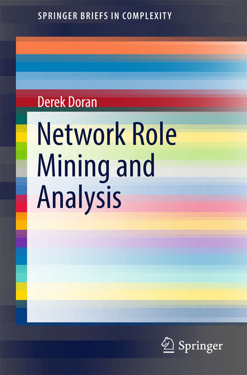 Book cover of Network Role Mining and Analysis