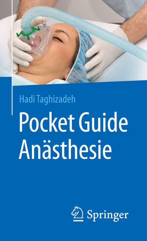 Book cover of Pocket Guide Anästhesie