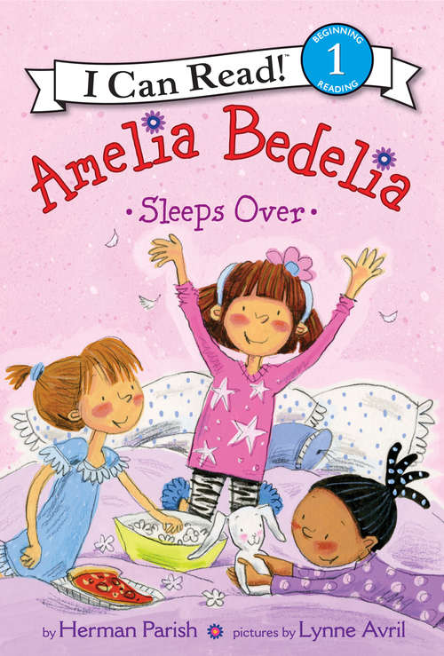 Book cover of Amelia Bedelia Sleeps Over (I Can Read Level 1)