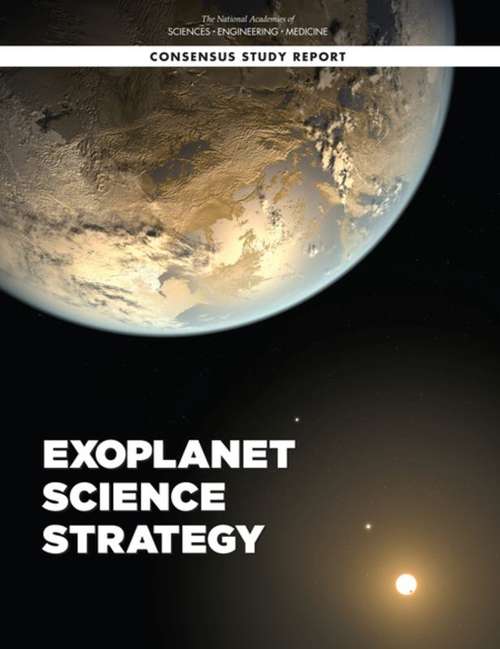 Book cover of Exoplanet Science Strategy