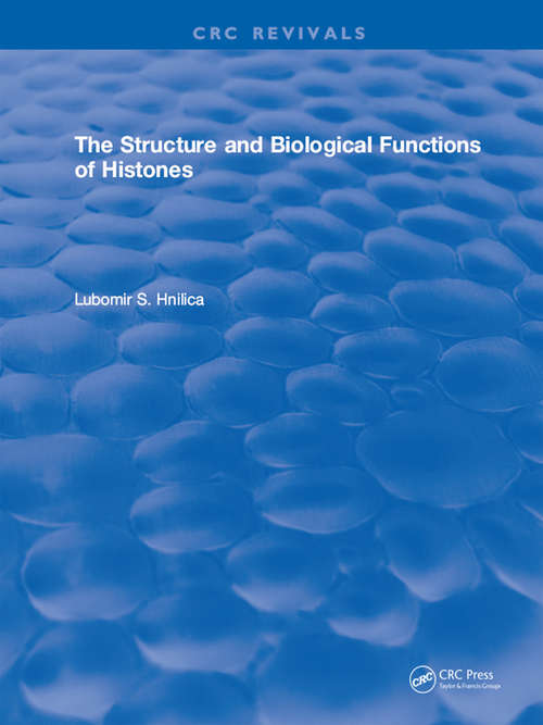 Book cover of Structure and Biological Functions of Histones
