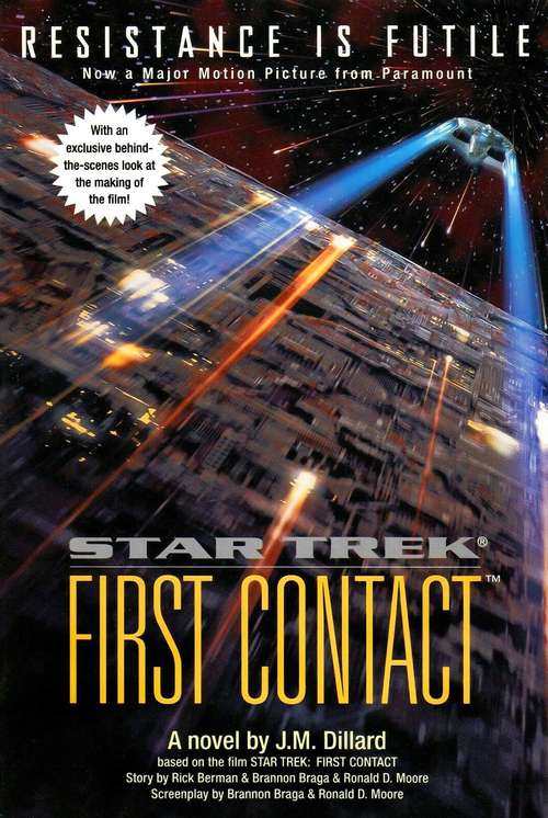Book cover of Star Trek: A Novel (Star Trek: The Next Generation)