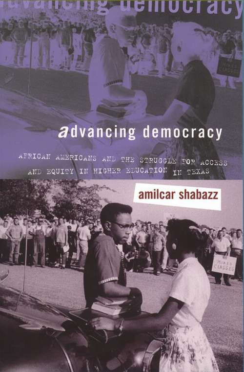 Book cover of Advancing Democracy