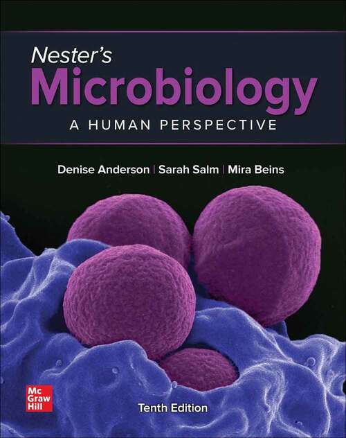 Book cover of Nester's Microbiology: A Human Perspective (Tenth Edition)