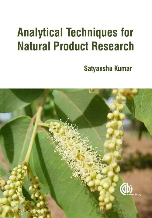 Book cover of Analytical Techniques for Natural Product Research