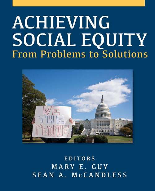 Book cover of Achieving Social Equity: From Problems to Solutions