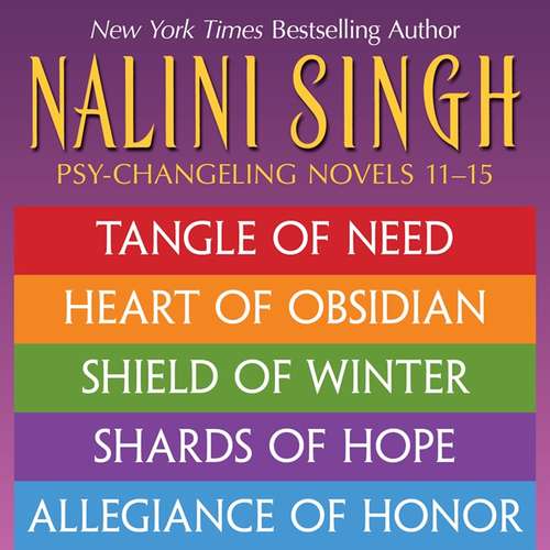 Book cover of Nalini Singh: The Psy-Changeling Series Books 11-15