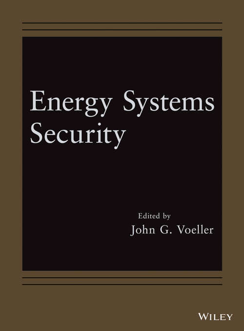Book cover of Energy Systems Security