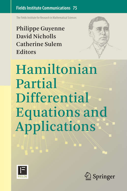 Book cover of Hamiltonian Partial Differential Equations and Applications